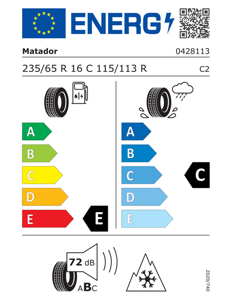 MATADOR NORDICCA VAN 235/65 R16C 115/113R