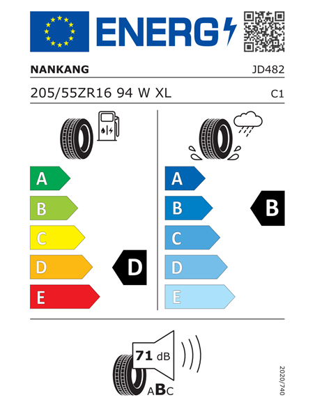 NANKANG NS-2R 205/55 R16 94W XL