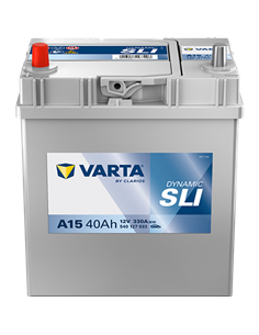 VARTA DYNAMIC SLI A15 12V 40Ah 330A - Borna Inversa (stanga +)