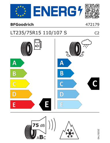 BF GOODRICH ALL-TERRAIN TA KO3 LR 235/75 R15 110/107S
