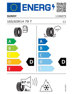 SUNNY NC501 165/65 R14 79T 2