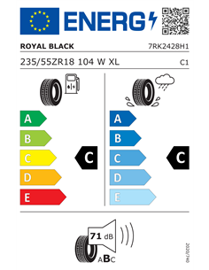 ROYAL BLACK ROYAL EXPLORER II 235/55 R18 104W XL 2
