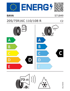 SAVA ESKIMOLT  205/75 R16C 110/108R 2