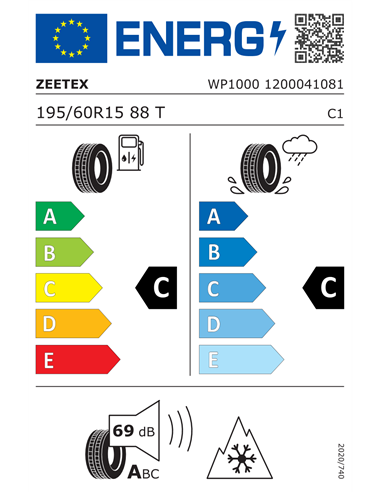ZEETEX WP1000 195/60 R15 88T