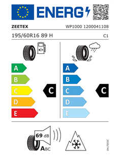 ZEETEX WP1000 195/60 R16 89H 2