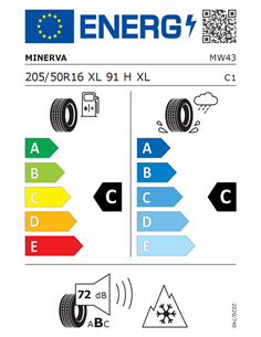 MINERVA S210 205/50 R16 91H XL 2