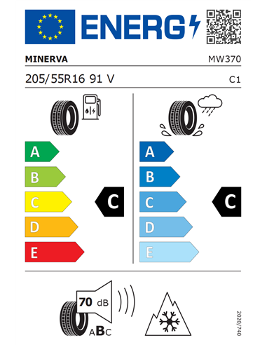 MINERVA FROSTRACK HP 205/55 R16 91V